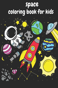 Space Coloring Book For Kids