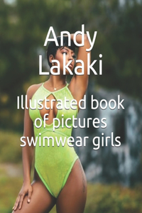 Illustrated book of pictures swimwear girls
