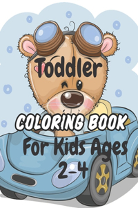 Toddler Coloring Book For Kids Ages 2-4