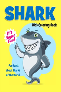 Shark Kids Coloring Book
