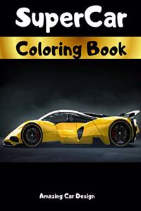 SuperCar Coloring Book