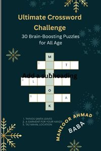 Ultimate Crossword Challenge