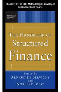 The Handbook of Structured Finance, Chapter 10 - The CDO Methodologies Developed by Standard and Poor'aos