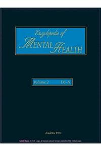 Encyclopedia of Mental Health, Volume 2