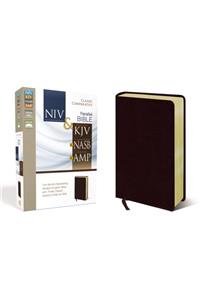 Classic Comparative Side-By-Side Bible-NIV/KJV/NASB/Am