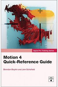 Motion 4 Quick-Reference Guide
