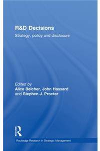 R&d Decisions