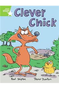 Rigby Star Guided 1 Green Level: Clever Chick Pupil Book (single)
