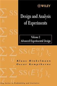Design and Analysis of Experiments, Volume 2