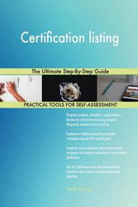 Certification listing The Ultimate Step-By-Step Guide
