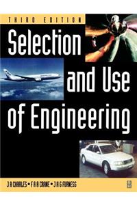 Selection and Use of Engineering Materials