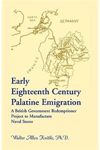 Early Eighteenth Century Palatine Emigration