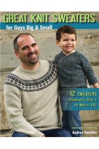 Great Knit Sweaters for Guys Big & Small