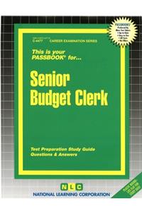 Senior Budget Clerk