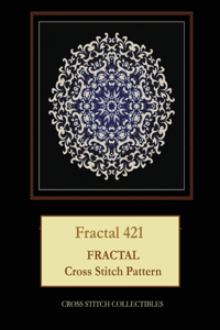 Fractal 421: Fractal Cross Stitch Pattern