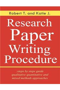 Research Paper Writing Procedure