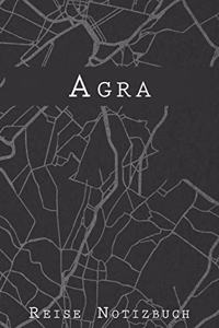 Agra Reise Notizbuch