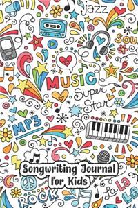 Songwriting Journal for Kids