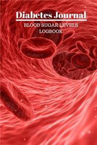 Diabetes Journal Blood Sugar Levels Logbook