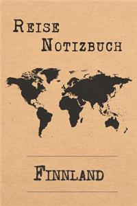 Reise Notizbuch Finnland