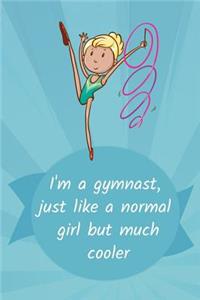 Thick Journal - Gymnast Gymastics Gifts Accessories Items for Girls (119 Pages)
