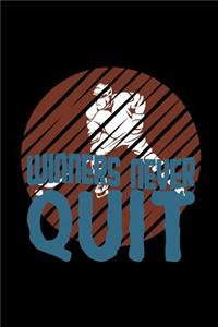 Winners never quit