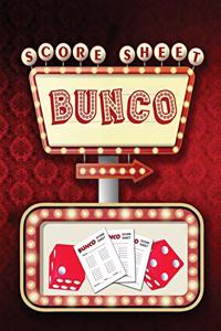 Bunco Score Sheets