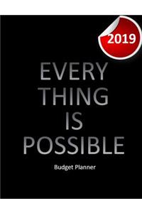 Budget Planner 2019