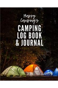 Happy Camping's Camping Log Book Journal