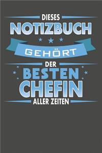Dieses Notizbuch Gehört Der Besten Chefin Aller Zeiten