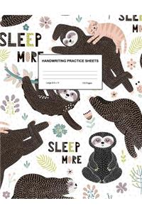 Handwriting Practice Sheets
