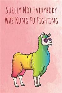 Surely Not Everybody Was Kung Fu Fighting