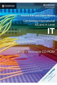 Cambridge International as and a Level It Teacher's Resource CD-ROM