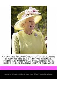 An Off the Record Guide to Time Magazine Person of the Year