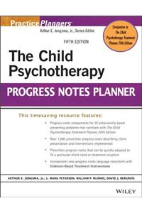 Child Psychotherapy Progress Notes Planner