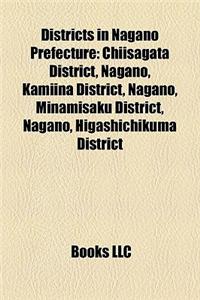 Districts in Nagano Prefecture