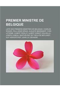 Premier Ministre de Belgique