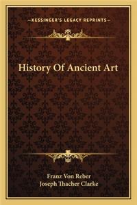 History Of Ancient Art