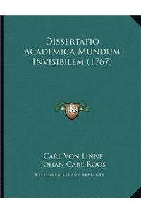 Dissertatio Academica Mundum Invisibilem (1767)