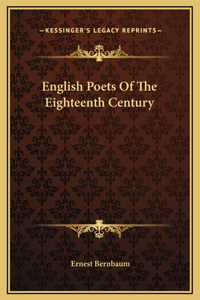 English Poets Of The Eighteenth Century