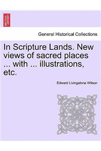 In Scripture Lands. New Views of Sacred Places ... with ... Illustrations, Etc.