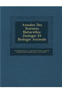 Annales Des Sciences Naturelles