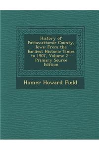 History of Pottawattamie County, Iowa