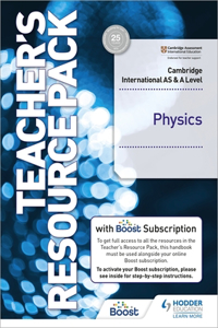 Cambridge International as & a Level Physics Teacher's Resource Pack with Boost Subscription