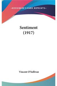 Sentiment (1917)