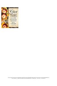 Give Thanks Apples Thanksgiving Letterhead (Pkg of 50)