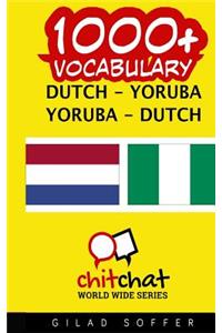 1000+ Dutch - Yoruba Yoruba - Dutch Vocabulary