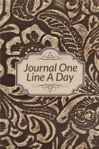 Journal One Line A Day