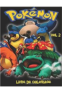 Pokemon Livre de Coloriage Vol 2