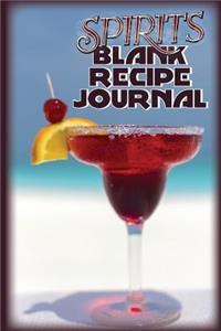 Spirits Blank Recipe Journal